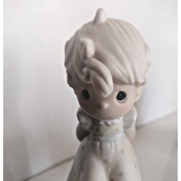 Samuel Butcher Precious Moments Enesco 1986 Figurine "Autumn's Praise" - Picture 9 of 10